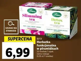 Lidl Herbatka funkcjonalna w piramidkach 20 torebek oferta