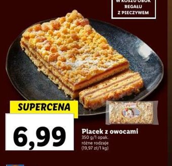 Placek z owocami 350 g