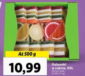 Lidl Galaretki w cukrze, XXL 500 g oferta