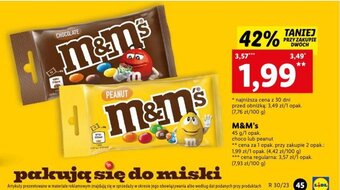 Lidl M&M's 45 g oferta