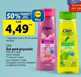 Lidl Żel pod prysznic 500ml oferta