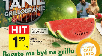 Intermarche Arbuz czerwony 1 kg oferta