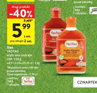 Intermarche Sos 200-220 g oferta