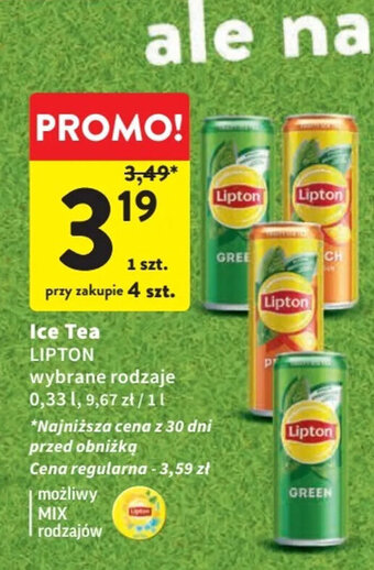 Intermarche Ice Tea 0,33 l oferta