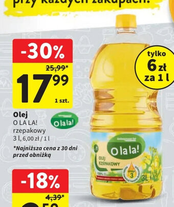 Intermarche Olej 3 l oferta