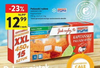 Intermarche Paluszki rybne 450 g oferta
