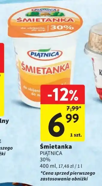 Intermarche Śmietanka 400 ml oferta