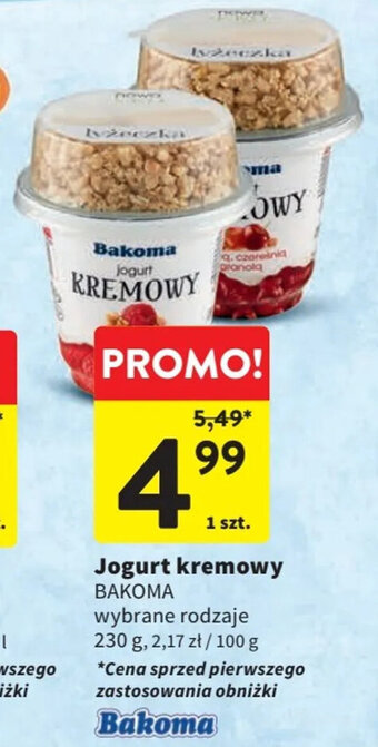 Intermarche Jogurt kremowy 230 g oferta
