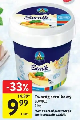 Intermarche Twaróg sernikowy 1 kg oferta