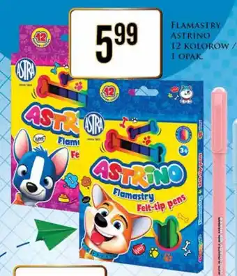 Dino FLAMASTRY ASTRINO 12 KOLORÓW / 1 OPAK. oferta