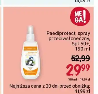Rossmann Spray przeciwsłoneczny spf 50+ oferta