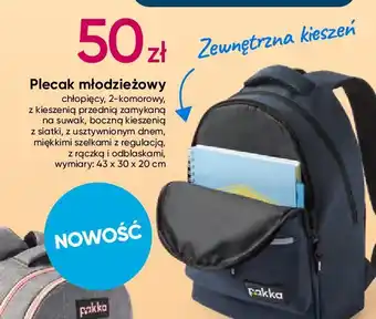 Pepco Plecak młodzieżowy 2-komorowy oferta