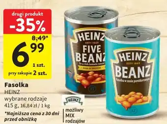 Intermarche HEINZ Fasolka 415g oferta