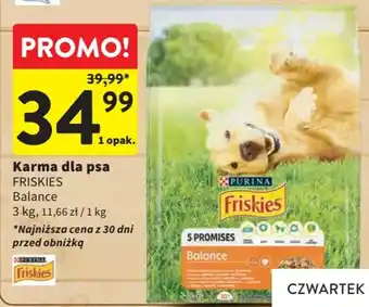 Intermarche FRISKIES Karma dla psa 3kg oferta