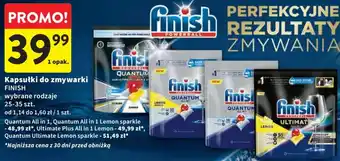 Intermarche FINISH Kapsułki do zmywarki 25-35szt. oferta