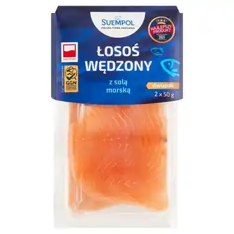 Carrefour Suempol łosoś wędzony z solą morską 100 g (2 x 50 g) oferta