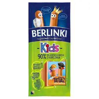 Carrefour Berlinki kids kiełbasa 130 g oferta