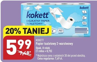 ALDI Papier toaletowy kokett oferta