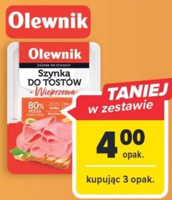 Carrefour Szynka olewnik oferta