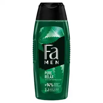 ALDI Fa men pure relax żel pod prysznic z formułą 2w1 o zapachu inspirowanym konopią 400 ml oferta