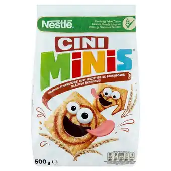 Selgros Nestlé cini minis zbożowe kwadraciki o smaku cynamonowym 500 g oferta
