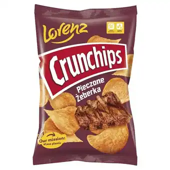 ALDI Crunchips chipsy ziemniaczane pieczone żeberka 140 g oferta