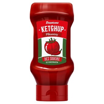 Topaz Dawtona ketchup pikantny 450 g oferta