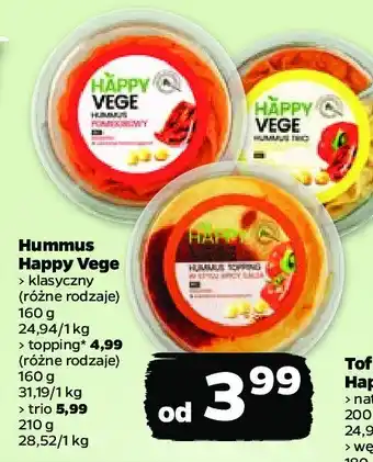 Netto Hummus klasyczny oferta
