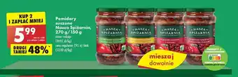 Biedronka Pomidory suszone z pestkami dyni i ziołami oferta