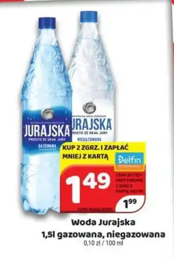 Delfin Woda Jurajska 1,5l oferta