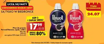Biedronka Płyn do prania Perwoll Renew, opak. 1,98l oferta