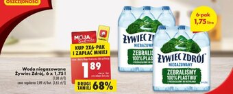 Biedronka Woda niegazowana Żywiec Zdrój, 6 x 1,75l oferta