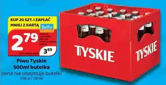 Delfin Piwo Tyskie 500ml butelka oferta