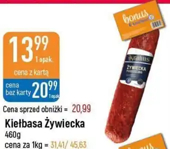 E.Leclerc Kiełbasa Żywiecka 460g oferta