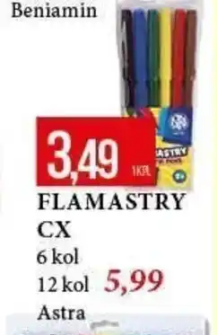E.Leclerc FLAMASTRY CX 6kol oferta