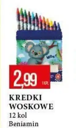 KREDKI WOSKOWE 12 kol Beniamin