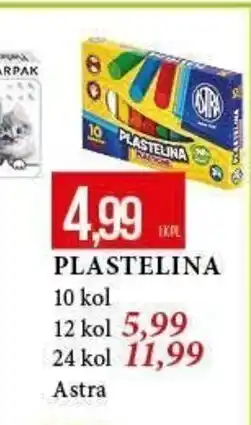 E.Leclerc PLASTELINA 10 kol oferta