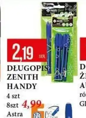 E.Leclerc DŁUGOPIS ZENITH HANDY 4szt. oferta
