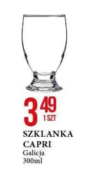 E.Leclerc SZKLANKA CAPRI Galicja 300ml oferta