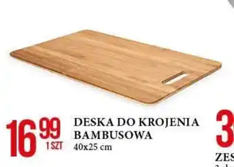 E.Leclerc DESKA DO KROJENIA BAMBUSOWA 1SZT 40x25 cm oferta
