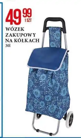 E.Leclerc WÓZEK ZAKUPOWY NA KÓŁKACH 30l oferta