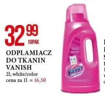E.Leclerc ODPLAMIACZ DO TKANIN VANISH 2l oferta