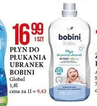 E.Leclerc PŁYN DO PŁUKANIA UBRANEK BOBINI 1,8l oferta