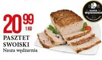 E.Leclerc PASZTET SWOISKI Nasza wędzarnia 1kg oferta