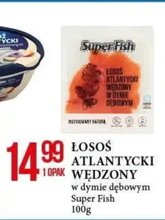 E.Leclerc ŁOSOŚ ATLANTYCKI WĘDZONY 199g oferta