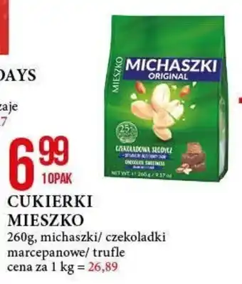 E.Leclerc CUKIERKI MIESZKO 260g oferta