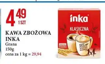 E.Leclerc KAWA ZBOŻOWA INKA Grana 150g oferta