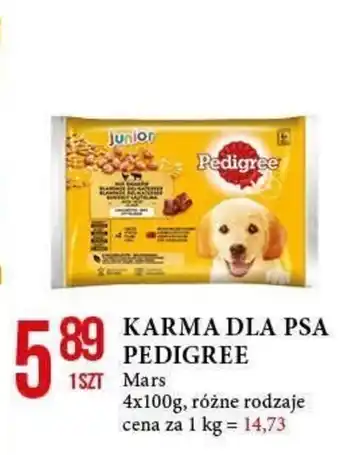 E.Leclerc KARMA DLA PSA PEDIGREE 4x100g oferta