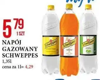 E.Leclerc NAPÓJ GAZOWANY SCHWEPPES 1,35l oferta