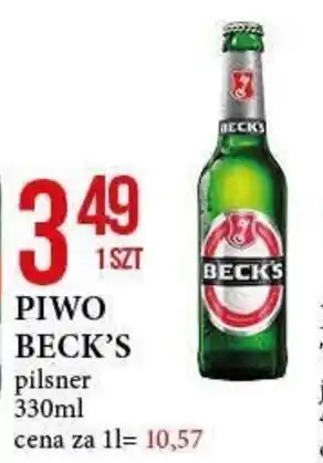 E.Leclerc PIWO BECK'S 330ml oferta